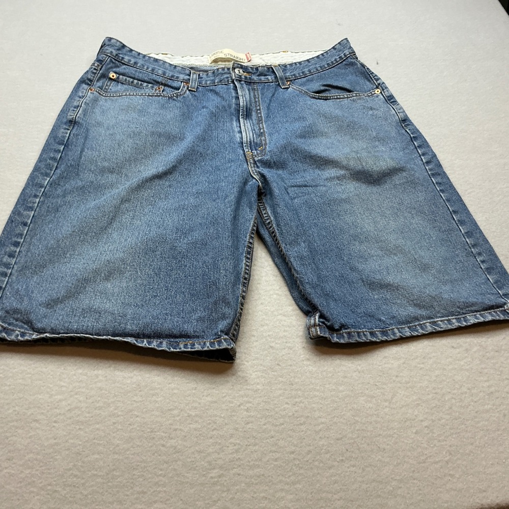 Levi's 569‎ Loose Straight Denim Shorts Blue 38 Casual Relaxed Fit Jean Shorts